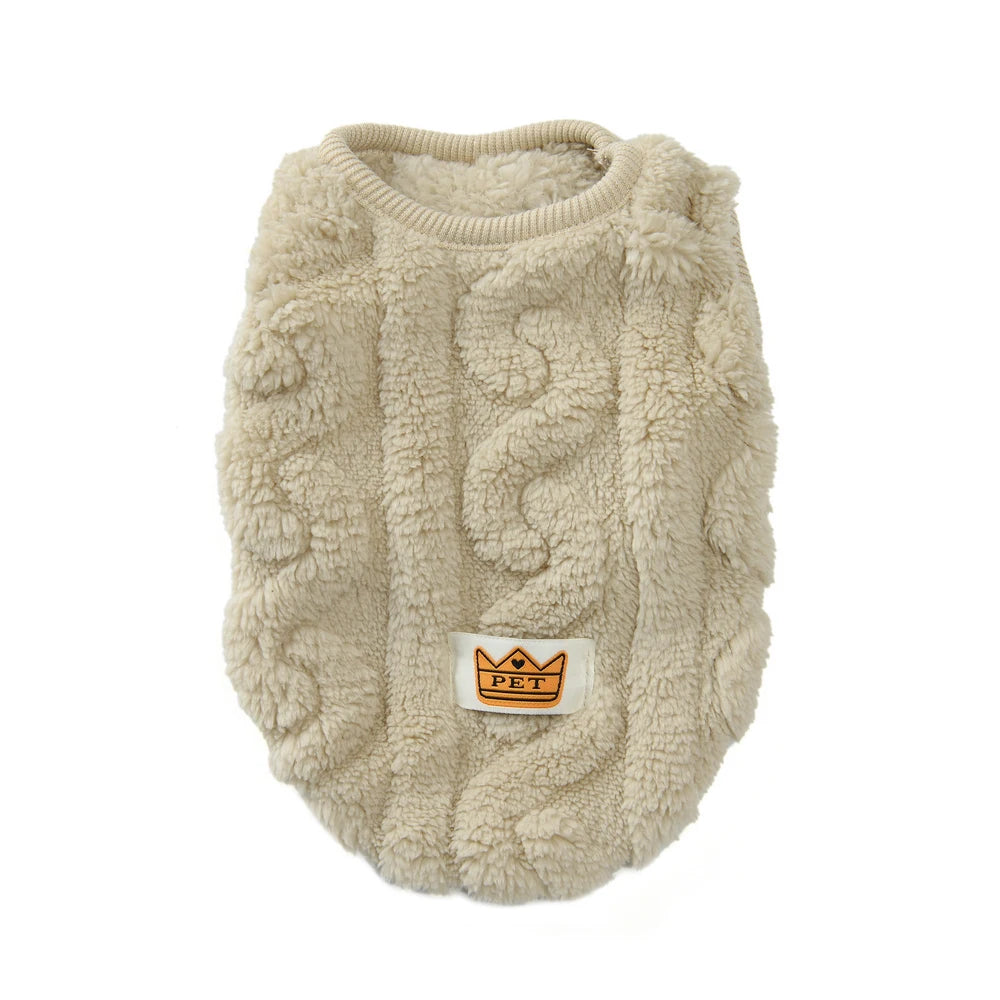 Autumn Winter Pet Cat Clothes Soft Fleece Vest Sweater for Small Dogs Cute Puppy Kitten Pullover Jacket Sphynx Cats Costumes