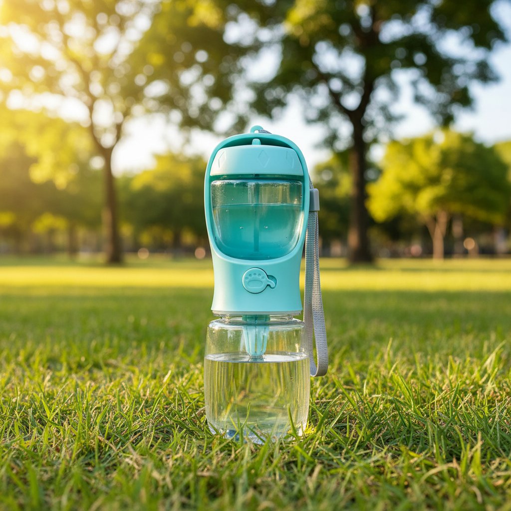 Pets Dog Water Bottle Portable Food Grade Material Dog Cat Travel Pet Water Cup Bottle with Food Dispenser Puppy Water Bottle